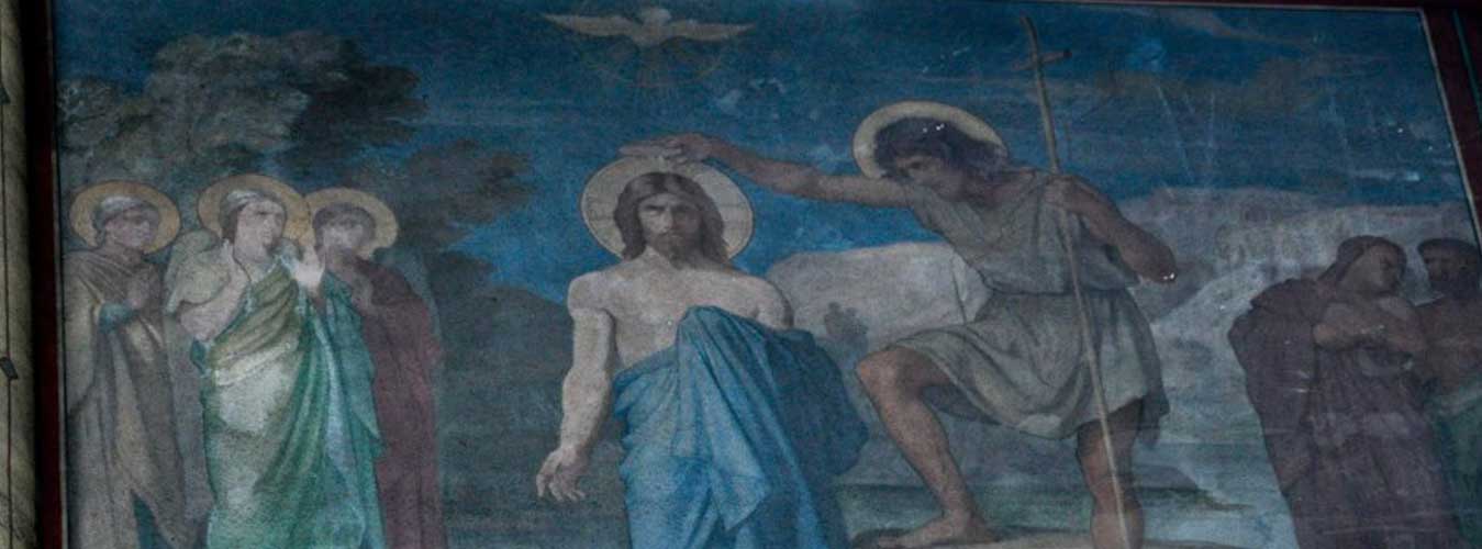 Peinture de l'église